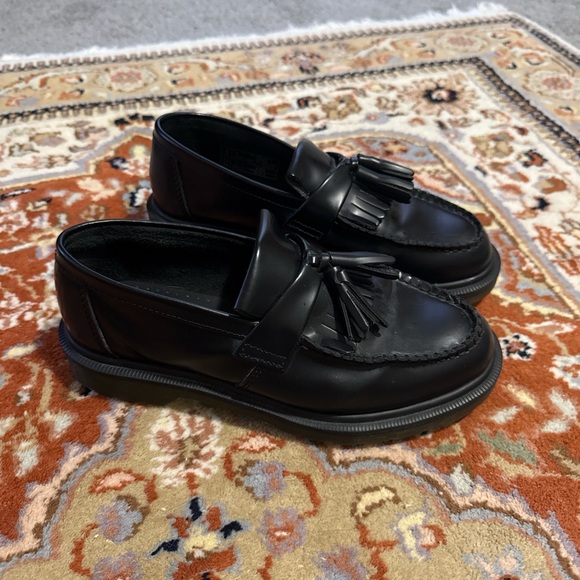 Black Tassel Loafers